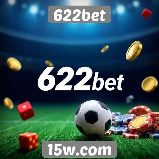 Variedade de jogos disponíveis na 622bet